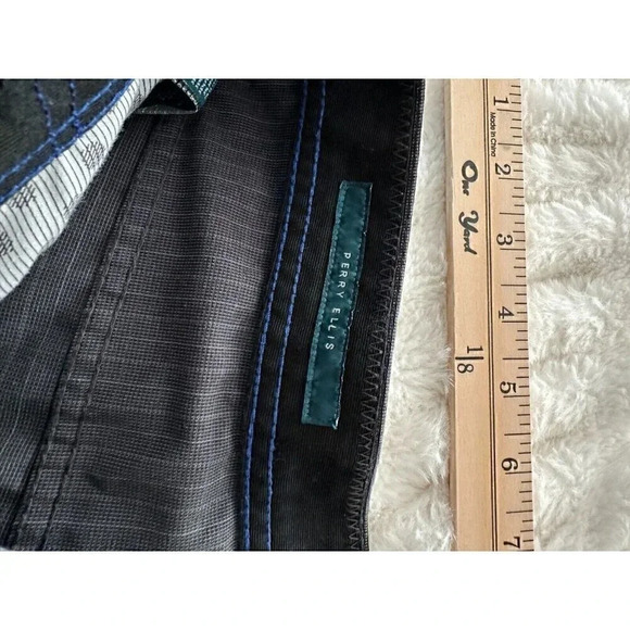 Perry Ellis Portfolio Men's Slim Fit Stretch Blue Casual Pants 31 x 30 - Picture 4 of 5